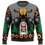 One Christmas to Rule Them All The Lord of the Rings Ugly Christmas Sweater