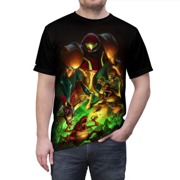 Samus Aran From Metroid Shirt