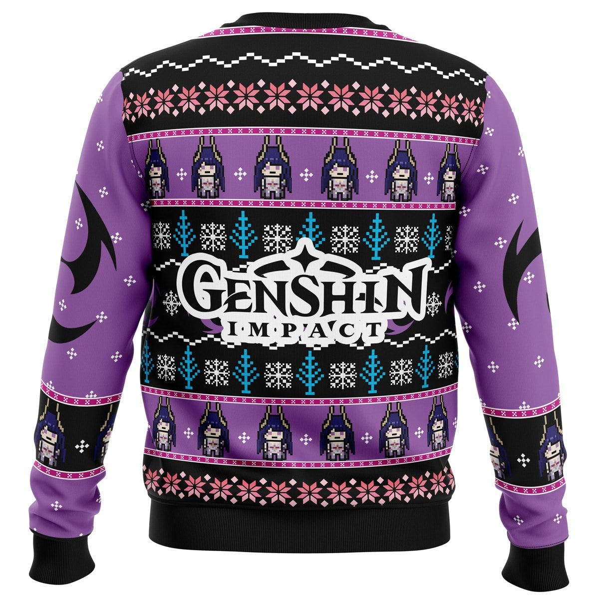 Raiden Genshin Impact Ugly Christmas Sweater