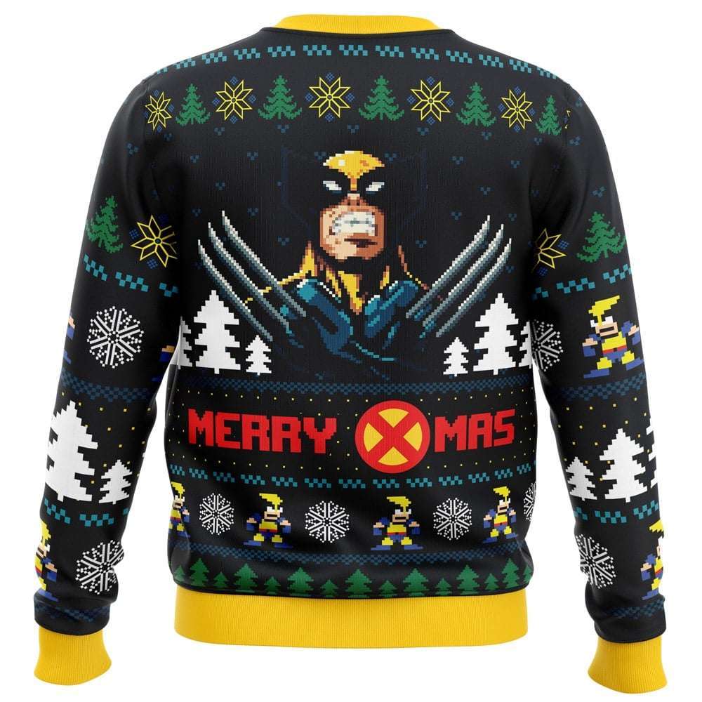 Santa Claws Wolverine Marvel Ugly Christmas Sweater
