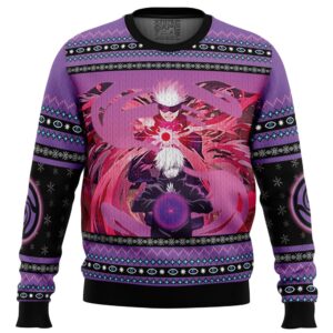 Satoru Gojo Jujutsu Kaisen Ugly Christmas Sweater