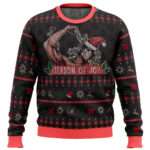 Season of Joy Attack on Titan Ugly Christmas Sweater