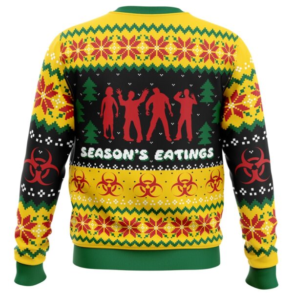 Season’s Eatings Zombie Ugly Christmas Sweater