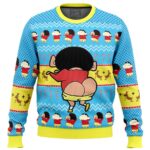 Naughty Shinnosuke Crayon Shin-chan Ugly Christmas Sweater