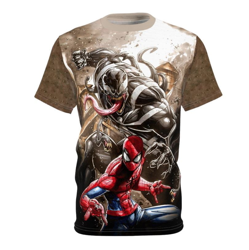 Spider Man Vs Venom Marvel Hero Shirt