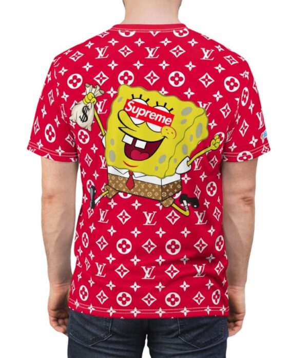 Spongebob Squarepants Supreme Louis Vuitton Shirt