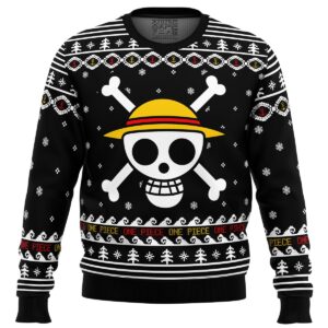 One Piece Straw Hat Pirates Christmas Ugly Christmas Sweater
