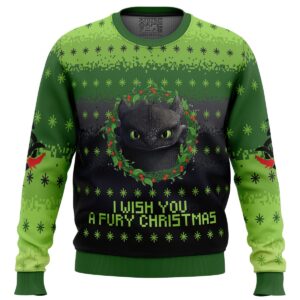 Toothless Ugly Christmas Sweater