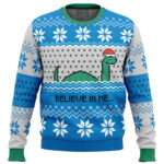 Believe in me…Nessie Ugly Christmas Sweater