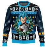 Super Saiyan Blue Vegeta Ugly Christmas Sweater
