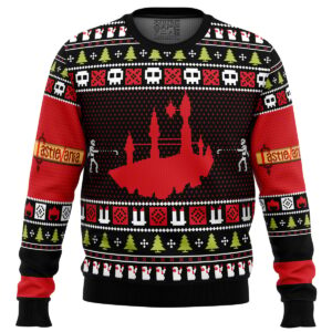 Christmas Castlevania Ugly Christmas Sweater