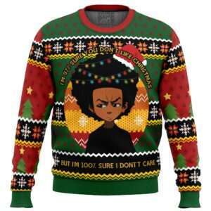 Huey Freeman The Boondocks Ugly Christmas Sweater