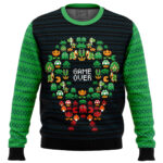 Game Over Nintendo Ugly Christmas Sweater