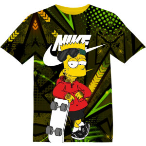Customized Cartoon Gift For The Simpsons Shirt