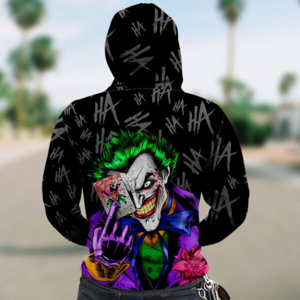 Customized Movie Gift DC Comics Joker Shirt Hoodie