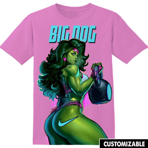 Customized She Hulk Kawaii Shirt