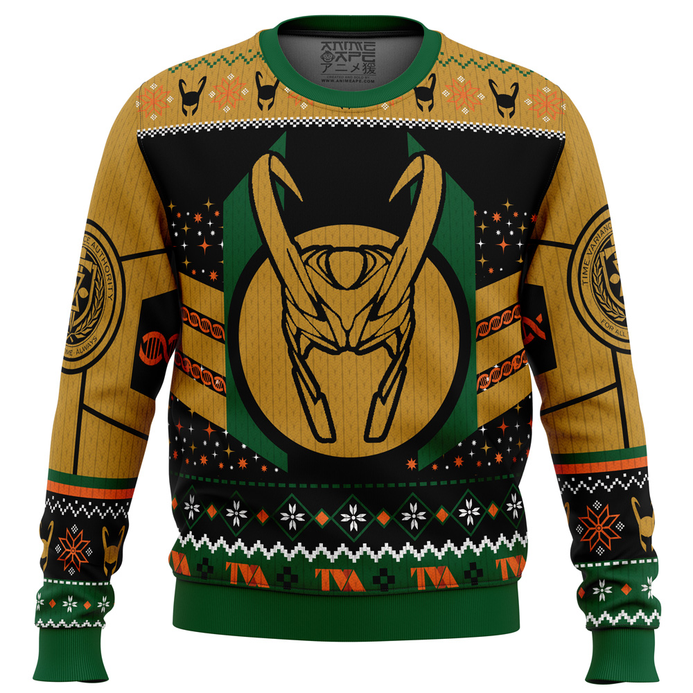 The Christmas Variant Loki Ugly Christmas Sweater