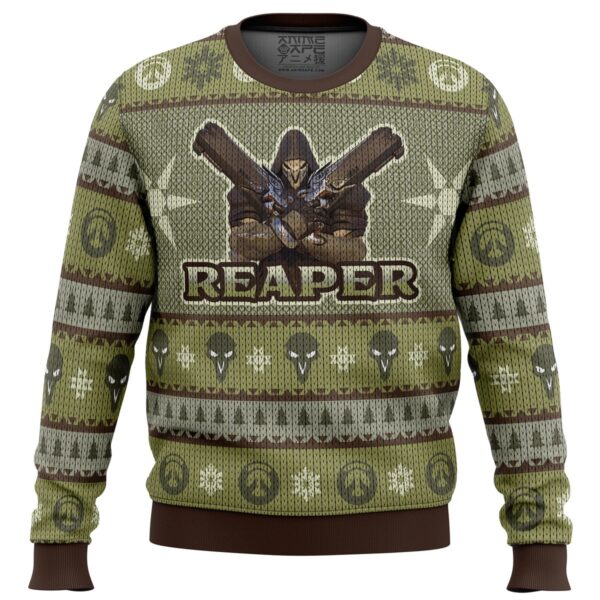 Overwatch The Reaper Ugly Christmas Sweater