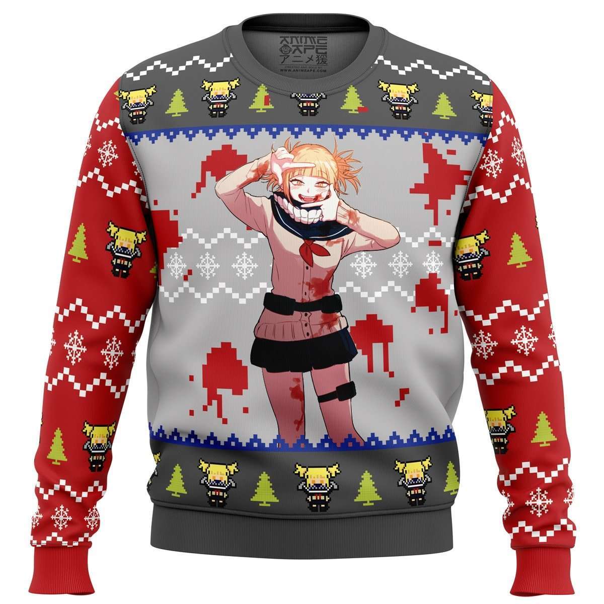 Himiko Toga My Hero Academia Ugly Christmas Sweater