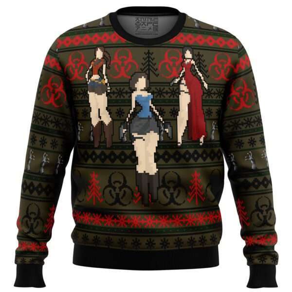 Resident Evil Ugly Christmas Sweater