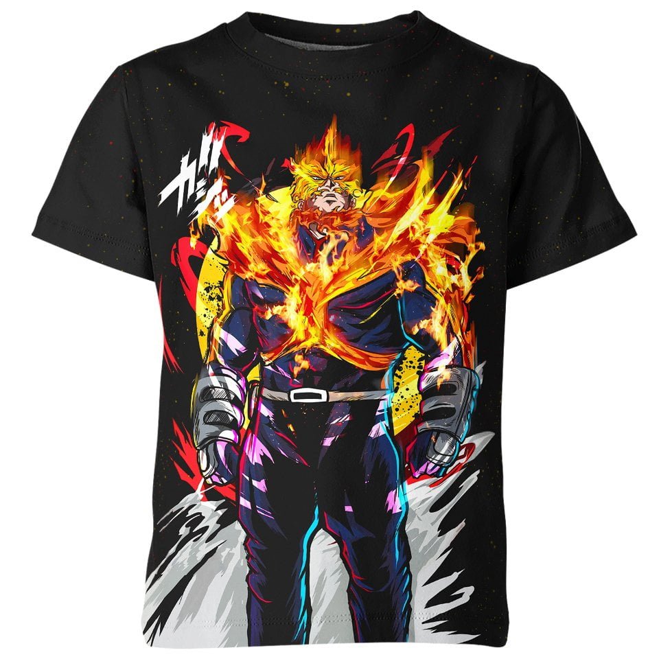 The Flame Hero Endeavor My Hero Academia all over print T-shirt