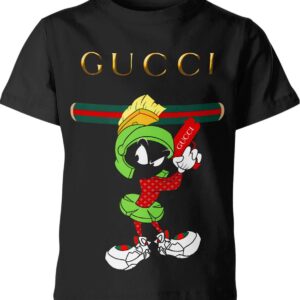 Marvin The Martian From Looney Tunes Gucci Shirt