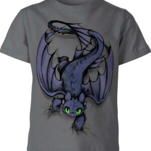 Toothless Night Fury From How To Train Your Dragon Shirt