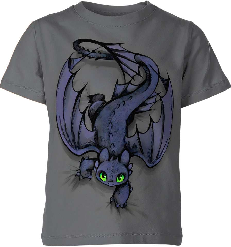 Toothless Night Fury From How To Train Your Dragon Shirt