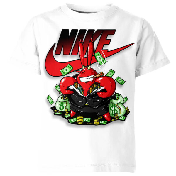 Mr. Krabs Spongebob Squarepants Nike Shirt