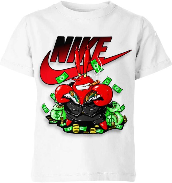 Mr. Krabs Spongebob Squarepants Nike Shirt