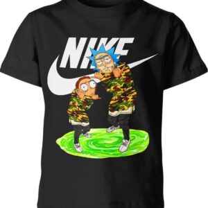 Soldier Rick And Morty Nike Shirt