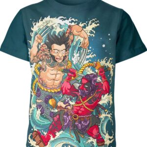 Wolverine vs Deadpool Shirt