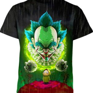 It Pennywise x Rick And Morty Shirt