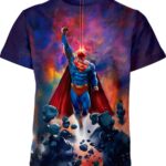 The Steel Man – Superman all over print T-shirt