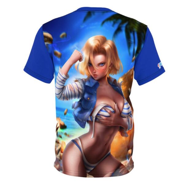 Android 18 Ahegao Hentai From Dragon Ball Z Shirt