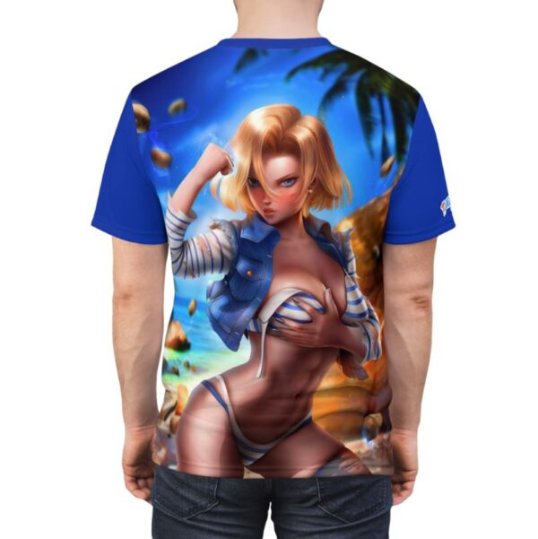 Android 18 Ahegao Hentai From Dragon Ball Z Shirt