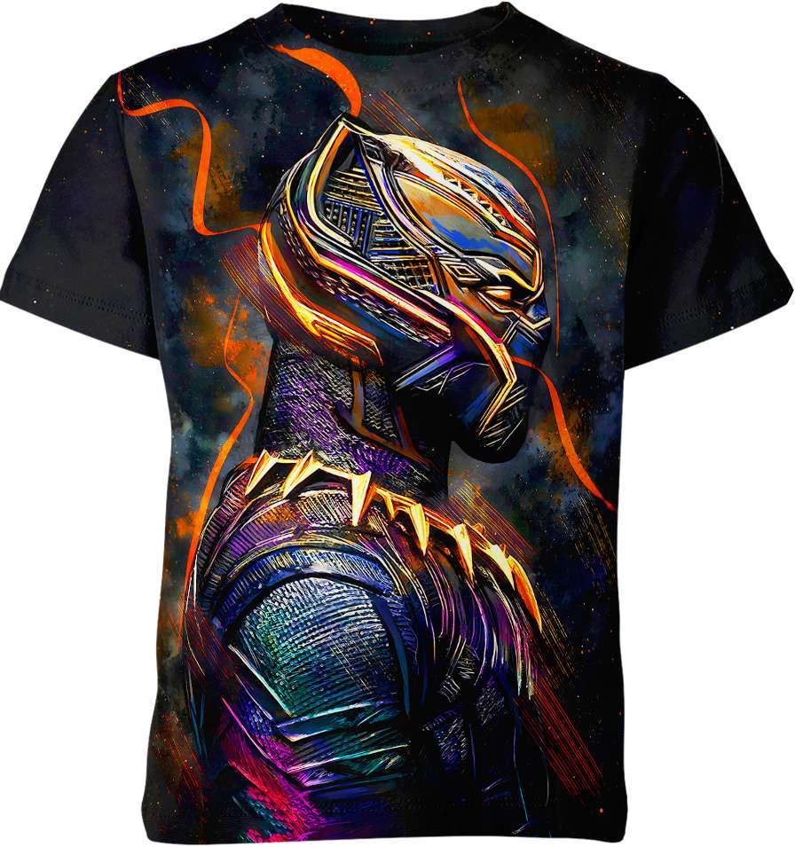 T'Challa Black Panther all over print T-shirt