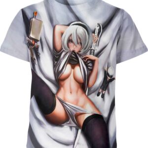 2B Ahegao Hentai Nier Automata Shirt