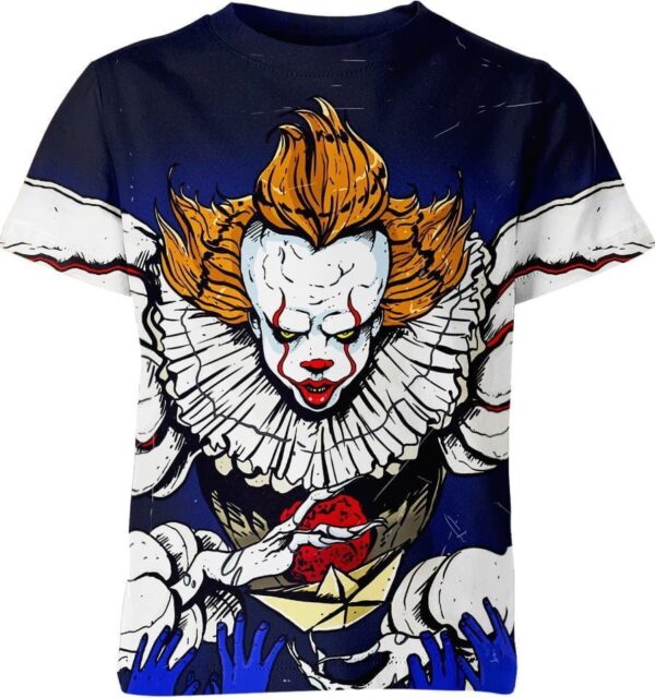 Pennywise From It Shirt