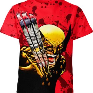 Hulk and Wolverine all over print T-shirt
