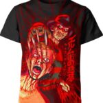 Bloody Dead – Freddy Krueger all over print T-shirt