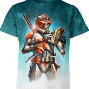 Commander Cody Star Wars all over print T-shirt