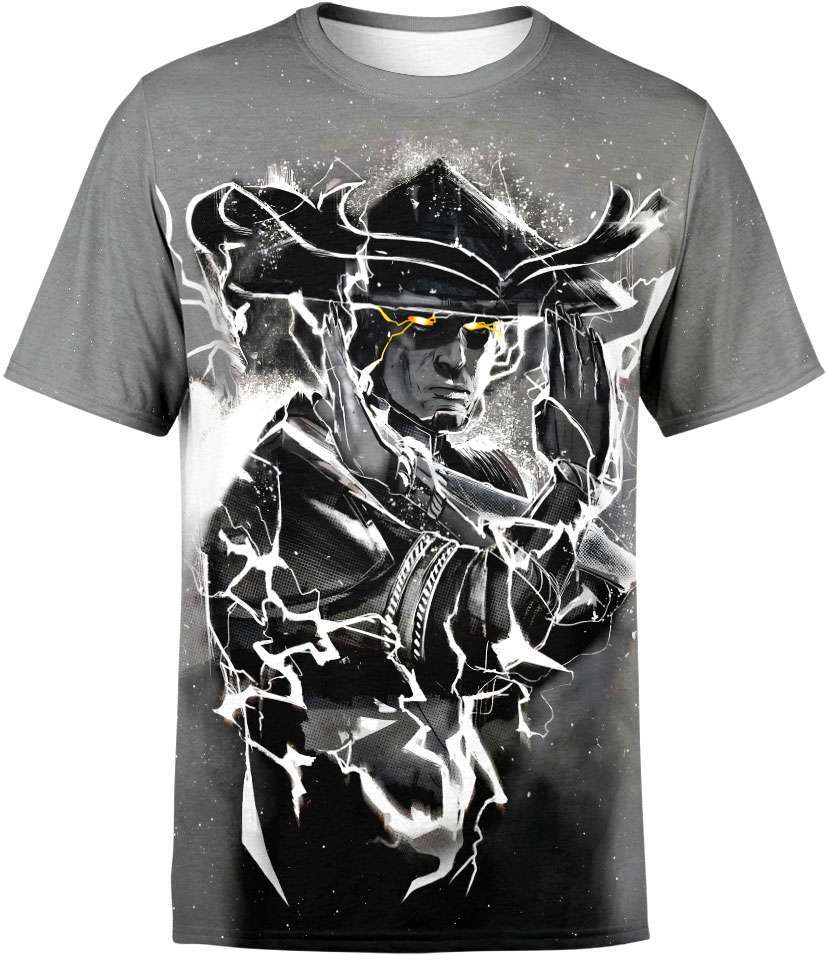 Dark Raide Mortal Kombat all over print T-shirt