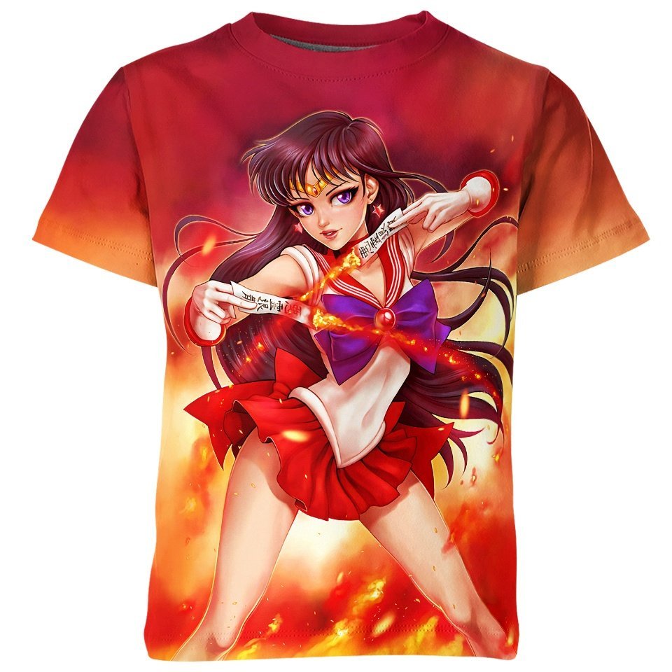 Rei Hino - Sailor Moon all over print T-shirt