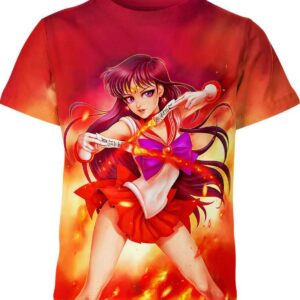 Rei Hino – Sailor Moon all over print T-shirt