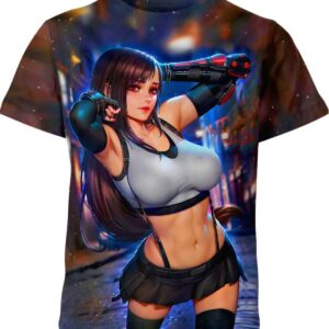 Tifa Lockhart from Final Fantasy Shirt
