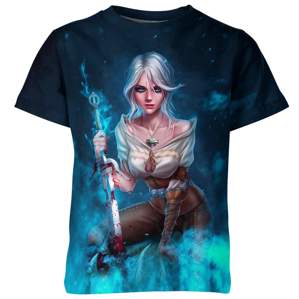 Ciri's Powers - The Witcher Game all over print T-shirt