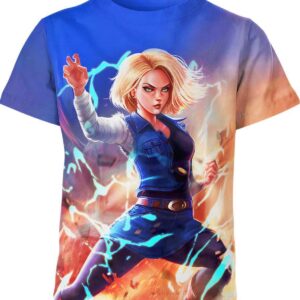 Android 18 From Dragon Ball Z Shirt