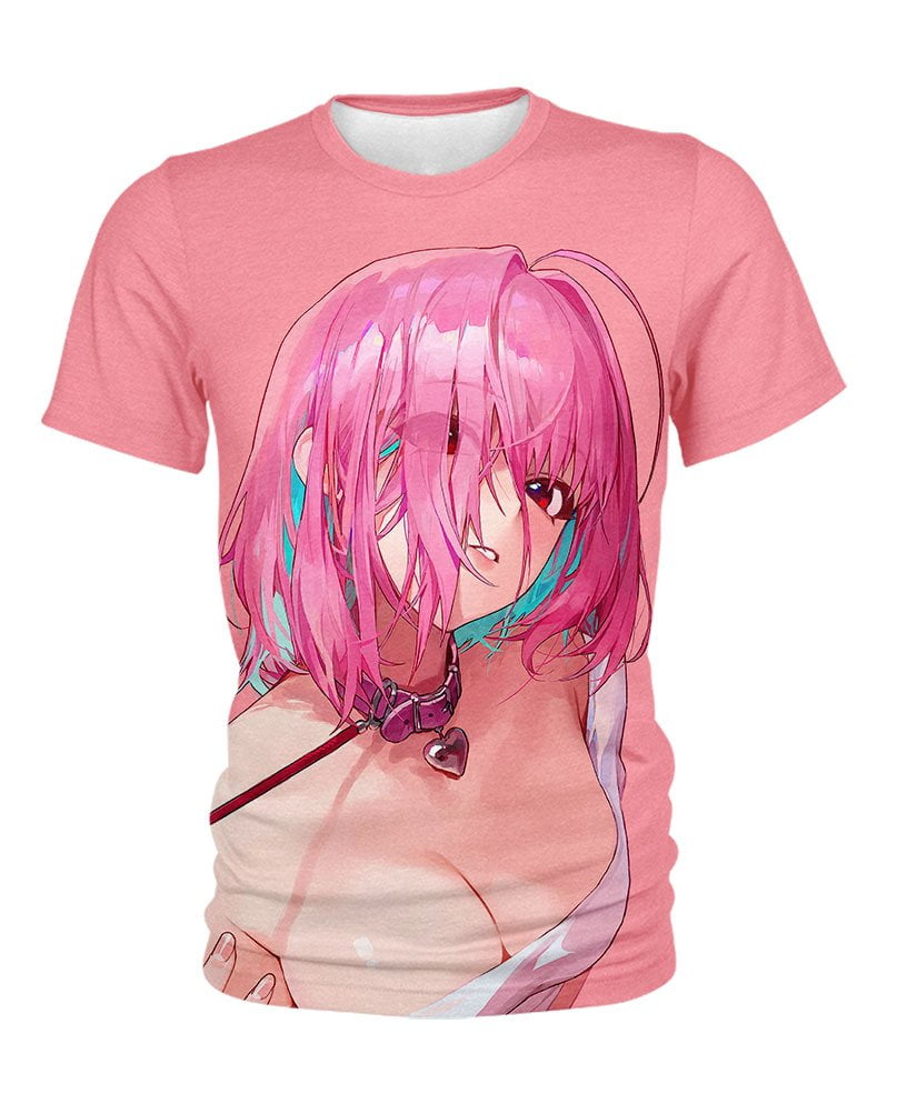 Ahegao Hentai Anime Girl Shirt