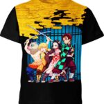 Demon Killers Team – Demon Slayer all over print T-shirt